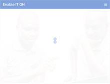 Tablet Screenshot of enableitgh.com